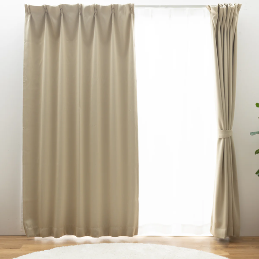 【レンタル】【5%OFF】カーテン 片側:幅100*高さ200cm 4枚組