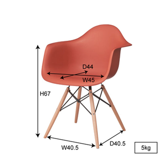 アームチェア CL-799WH