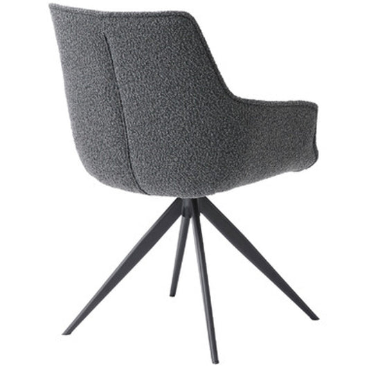 回転アームチェア PC-182DGY