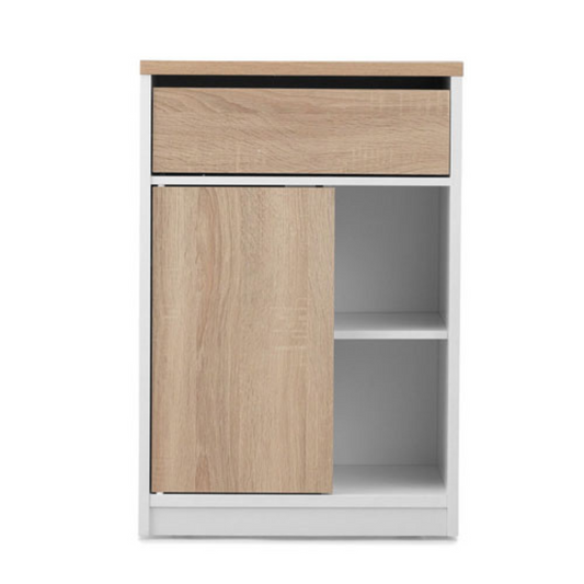 ウッドサイドチェスト<br>キャスター付き<br>WSC-468