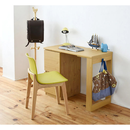 【お客様組立品】コンパクトツインデスク チェスト FWD-0002【全2色】