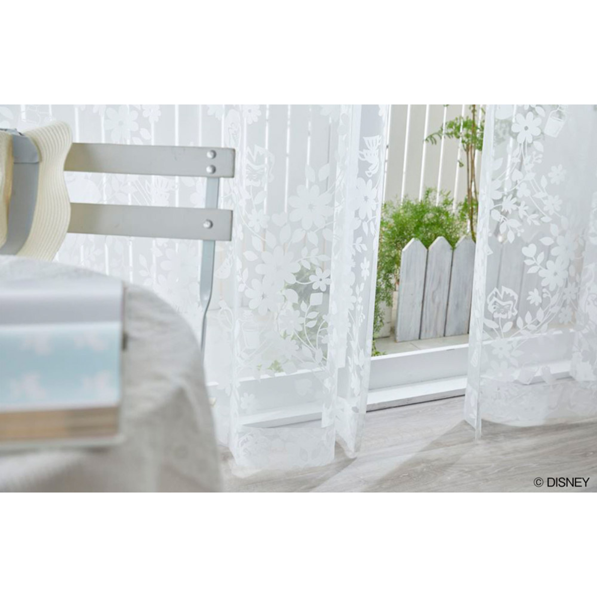 ALICE / Sweet flower voile ホワイトM-1210