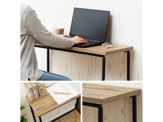 アイリスオーヤマ アイアンウッドデスク IWD-790