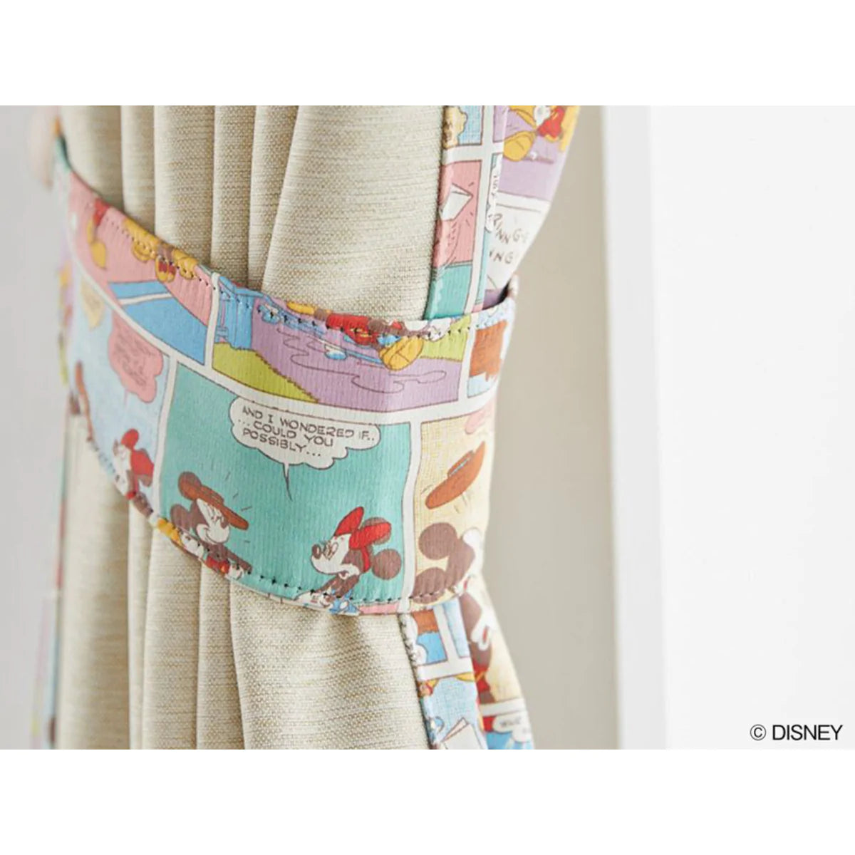 DISNEY MICKEY / Retro comic M-1206アイボリー M-1207ライトベージュ