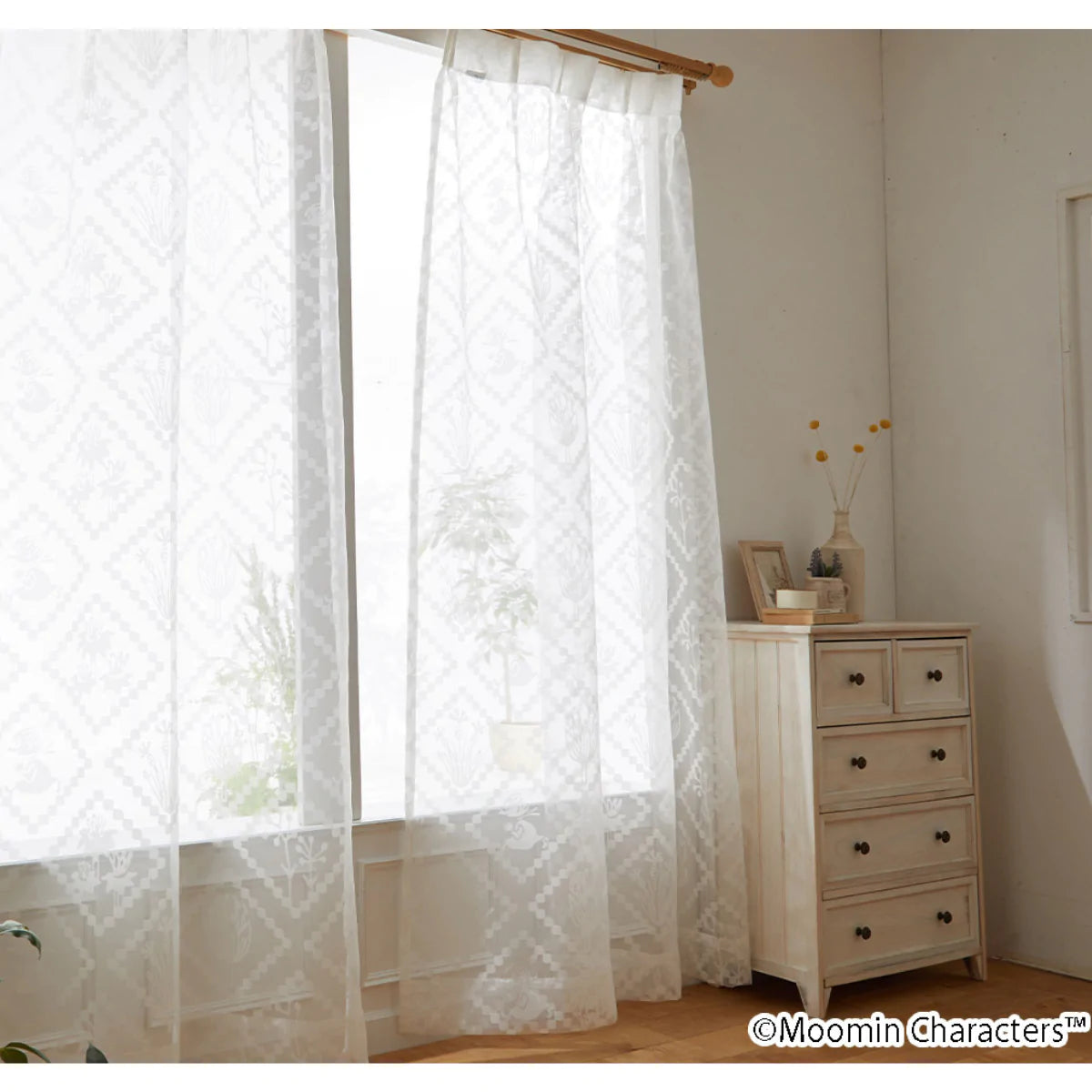 MOOMIN PUUT HISHIGATA A1018ホワイト