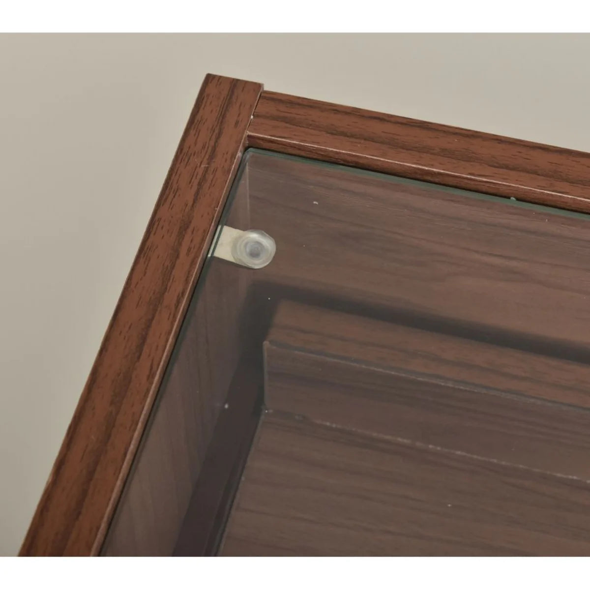 【お客様組立品】CUSTAシリーズ ガラスデスク(ロータイプ) 高さ39.5cm 幅60cm 奥行35.5cm FDR-0003