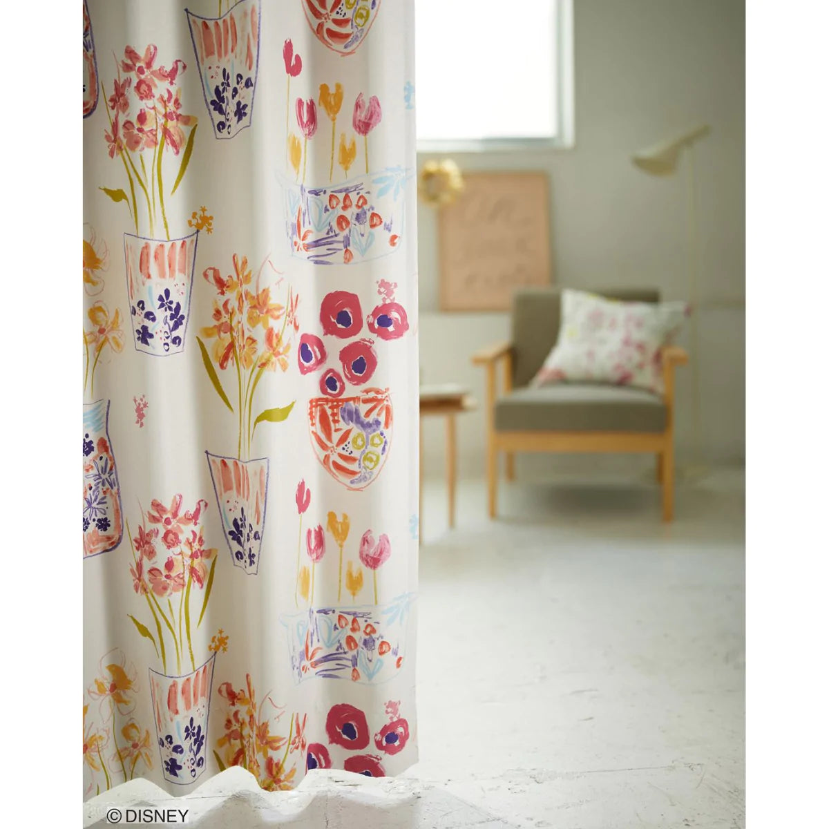 DISNEY MICKEY / Flower vase Mickey with Minnie M-1185ピンク