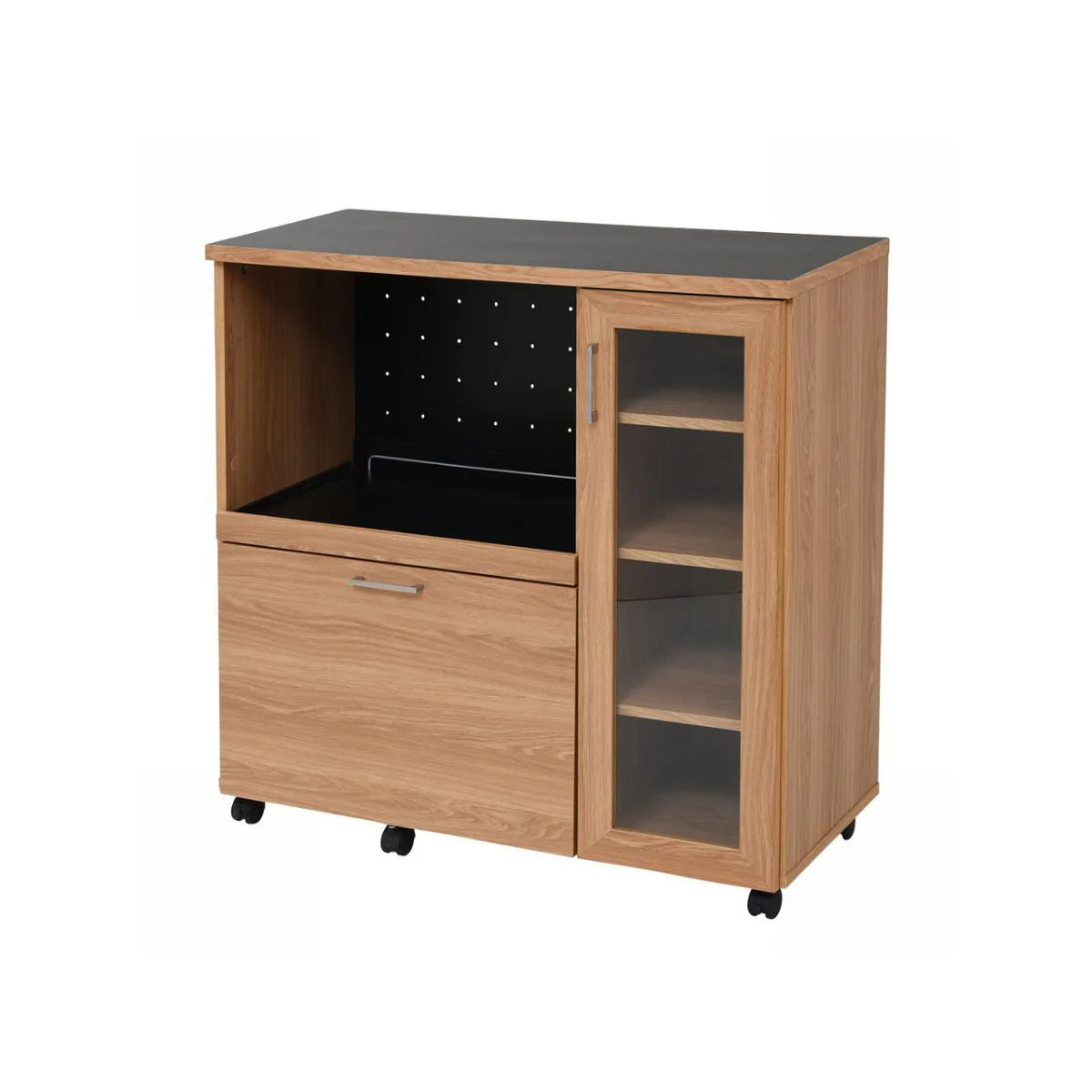 【お客様組立品】北欧キッチンシリーズ キッチンボード 幅90 FAP-1022