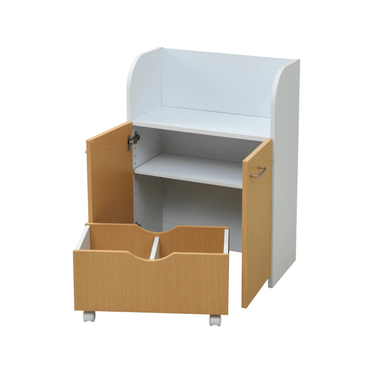 【お客様組立品】カウンター下 おもちゃラック FDK-0003