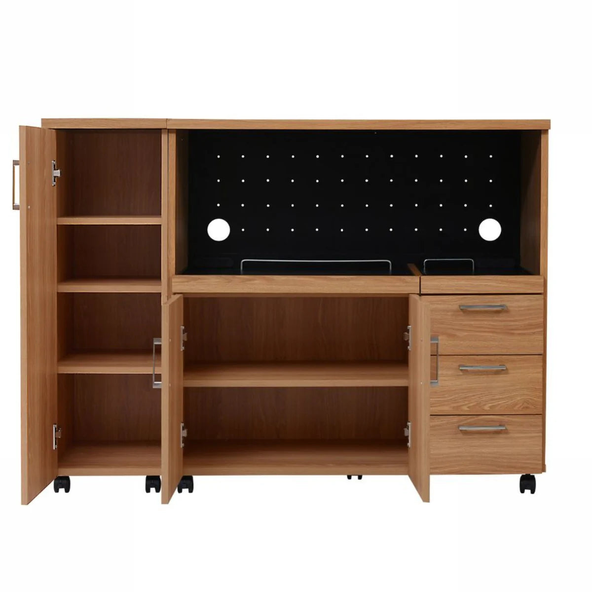 【お客様組立品】北欧キッチンシリーズ キッチンボード 幅120 FAP-0030SET