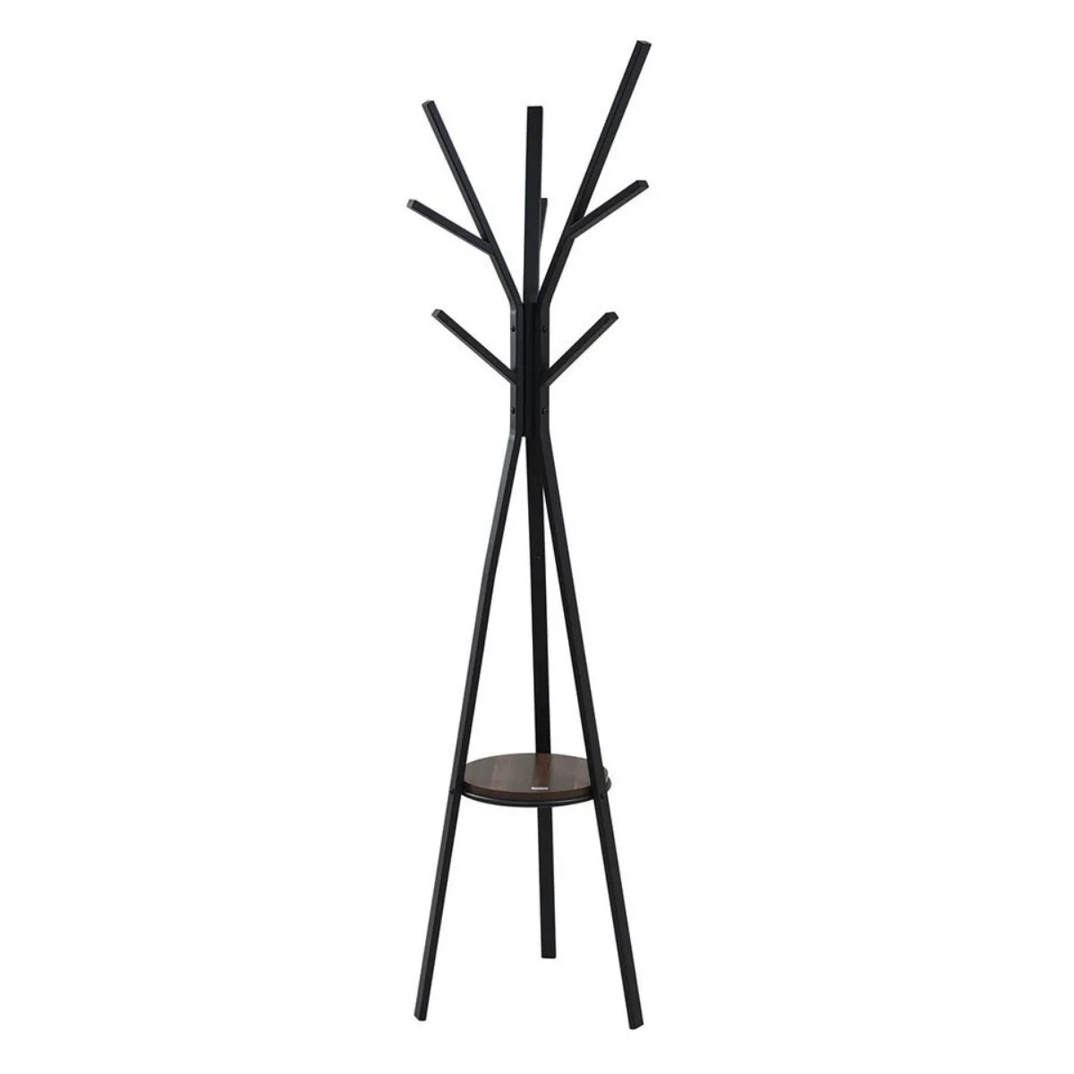 【BK色:次回入荷未定】【お客様組立品】Ritaシリーズ 北欧風 ポールハンガー DRT-1006 【全2色】