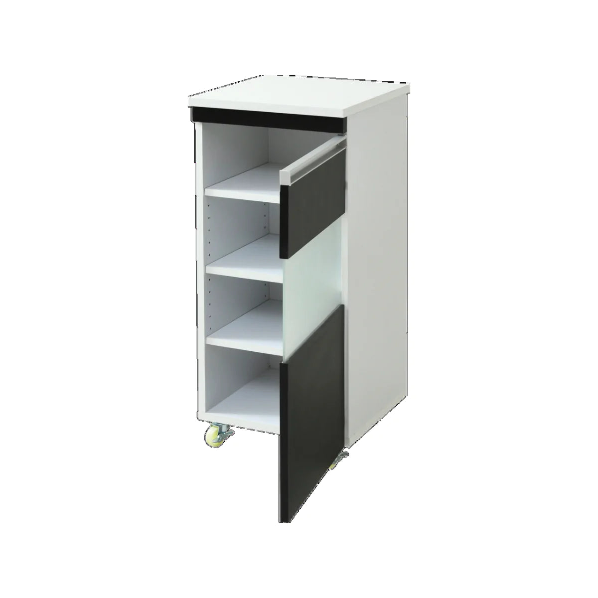 【お客様組立品】隙間ミニキッチンシリーズ ラック キャビネット FKC-0005【全2色】