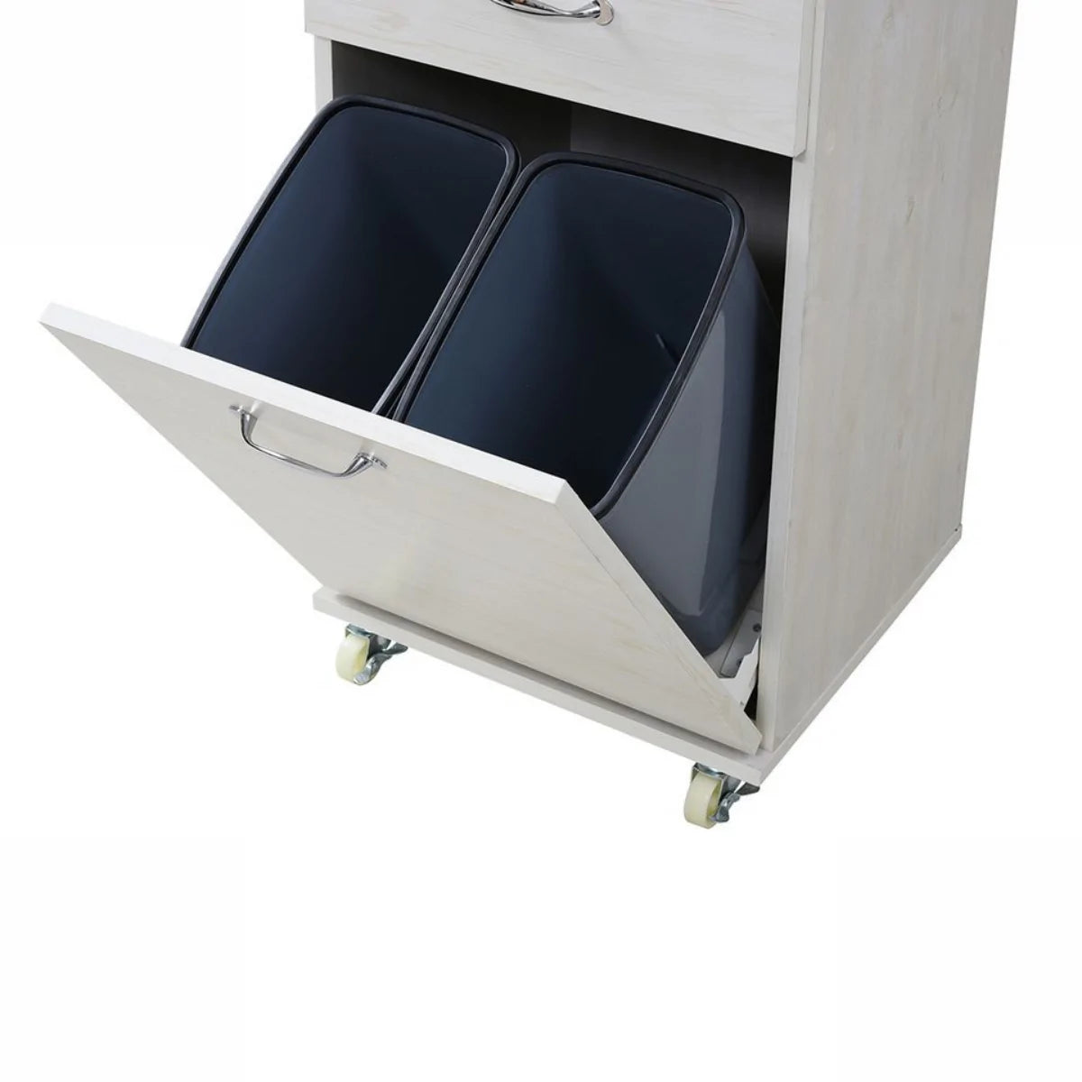 【お客様組立品】Lycka Landシリーズ 幅45cm 高さ120cm ペールワゴンタイプ FLL-0069