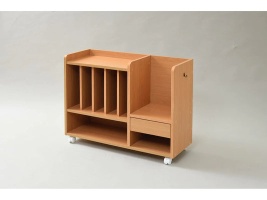 【お客様組立品】幅80cm 高さ62.5cm 奥行30cm 多機能ランドセルラック カウンター下タイプ FRM-0125