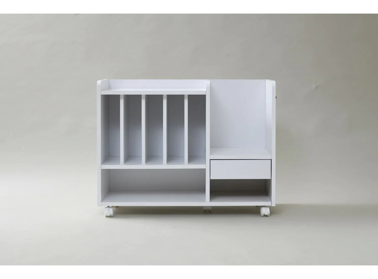 【お客様組立品】幅80cm 高さ62.5cm 奥行30cm 多機能ランドセルラック カウンター下タイプ FRM-0125