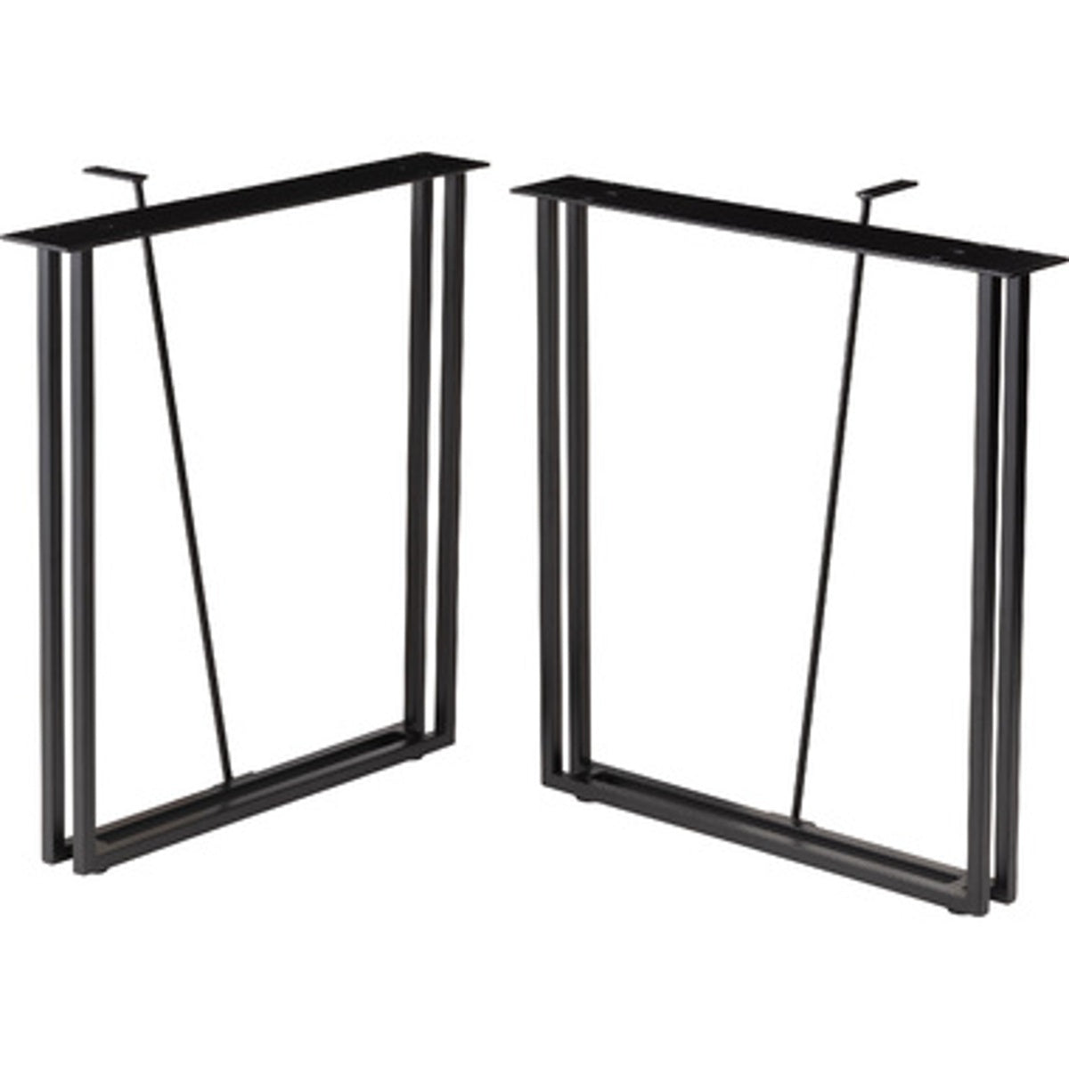 ニゲラ ダイニングテーブル脚(2脚組) F6-103BK