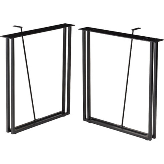 ニゲラ ダイニングテーブル脚(2脚組) F6-103BK