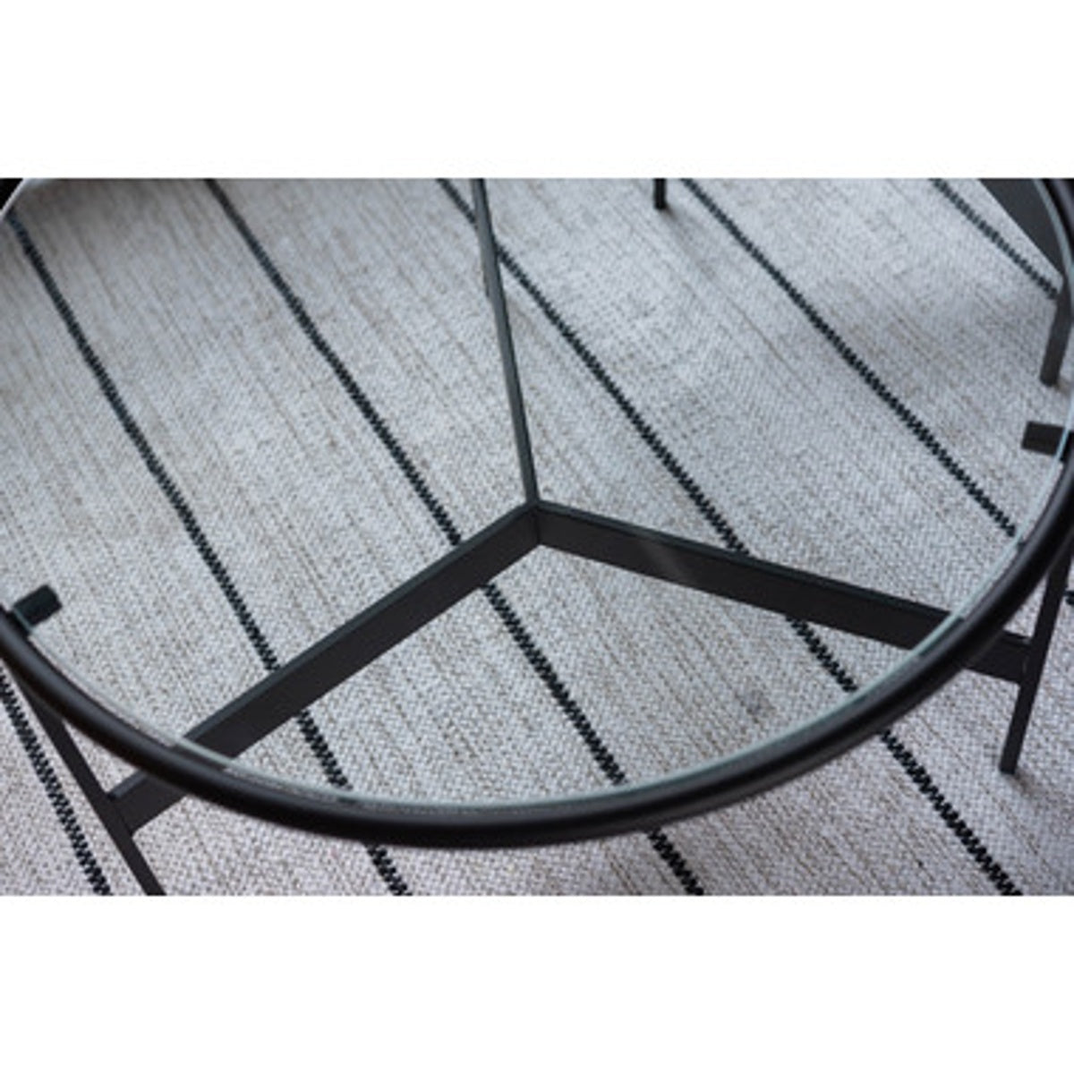 ラウンドガラステーブルL HIT-241