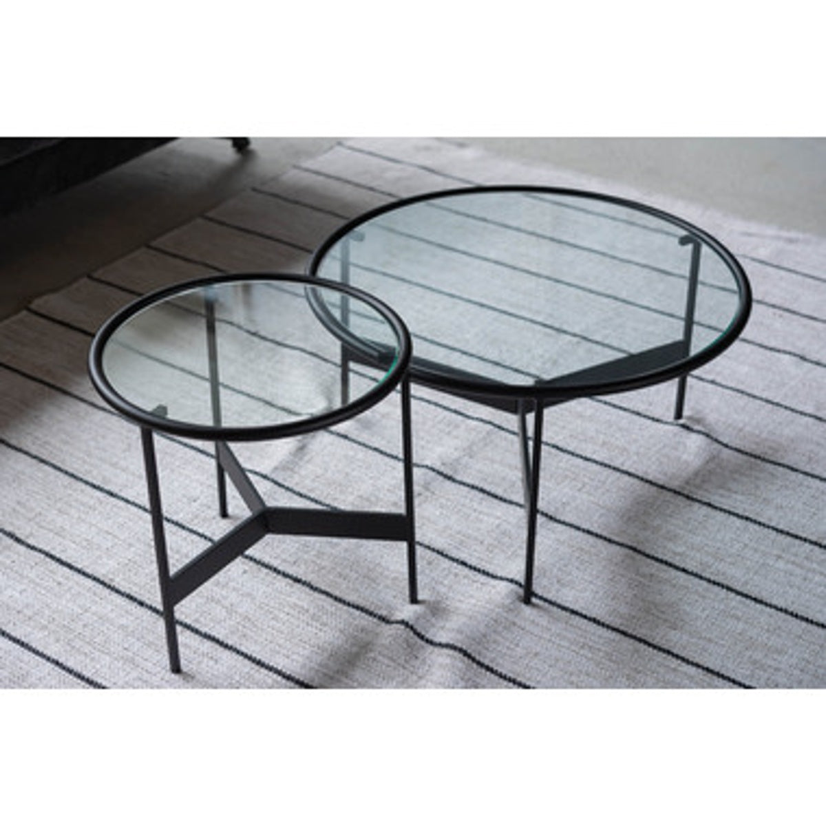 ラウンドガラステーブルL HIT-241