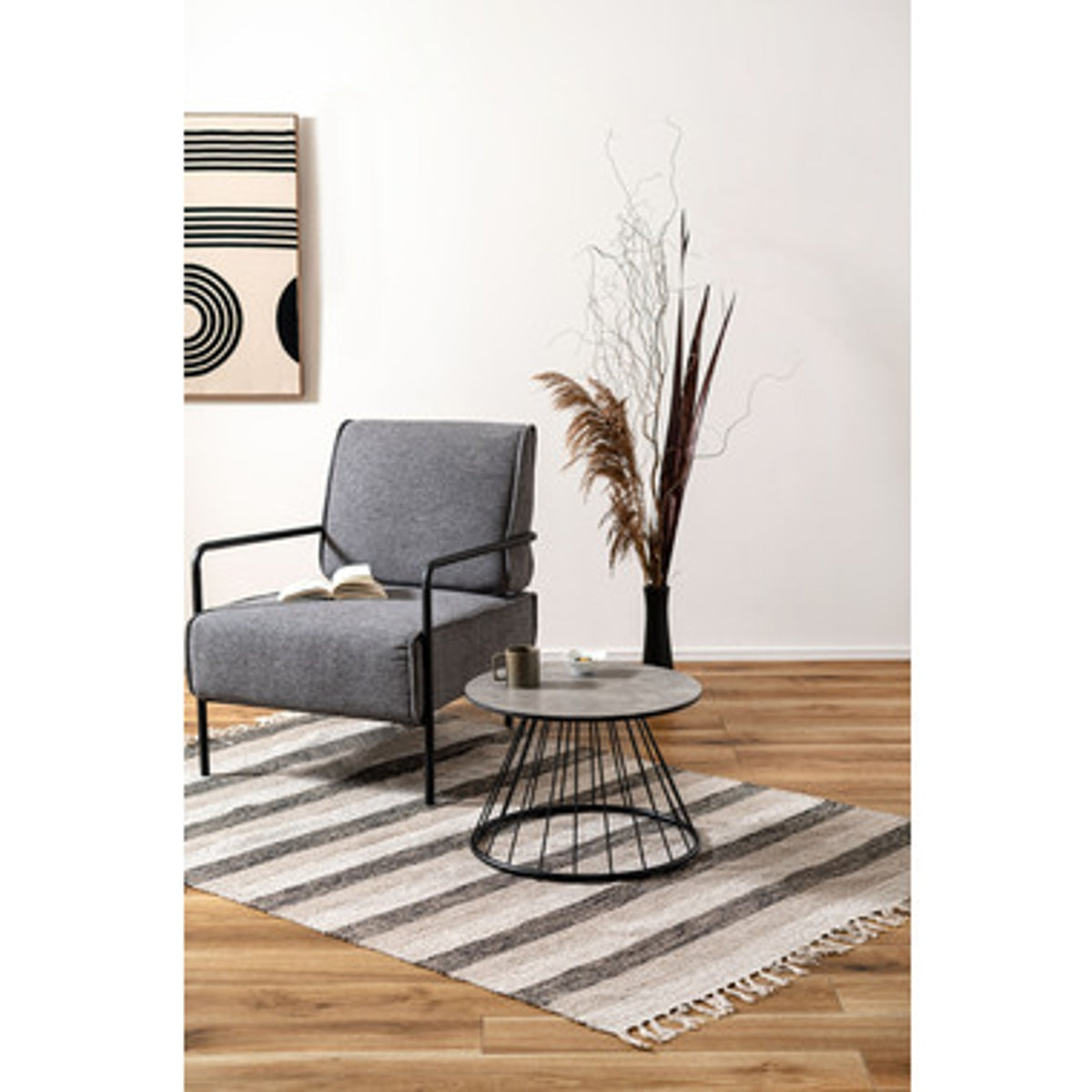 ラウンドテーブルL PT-341GY