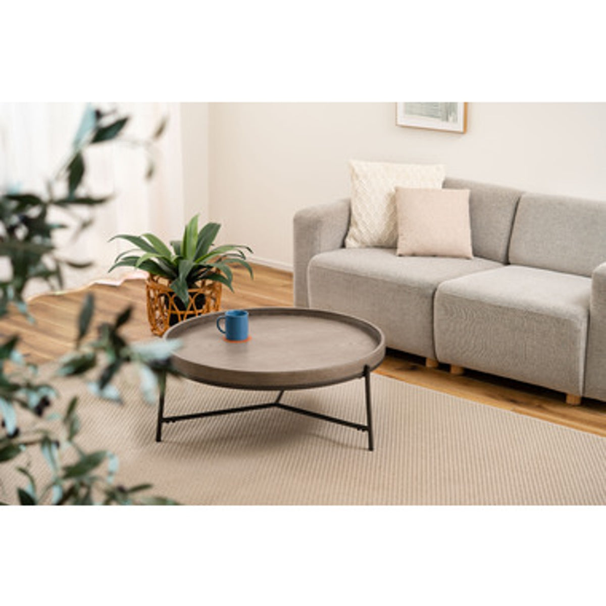 ラウンドテーブル PT-785GY