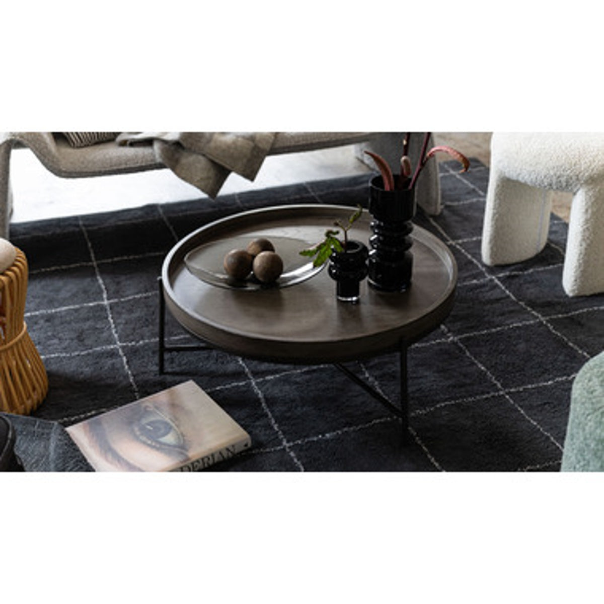 ラウンドテーブル PT-785GY