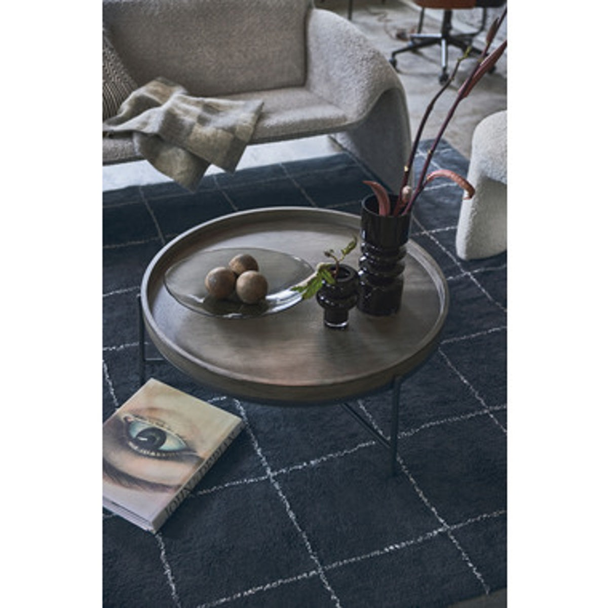 ラウンドテーブル PT-785GY