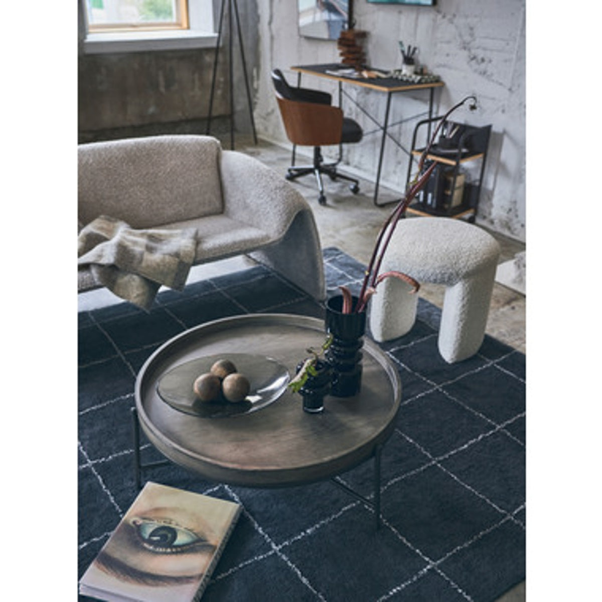 ラウンドテーブル PT-785GY