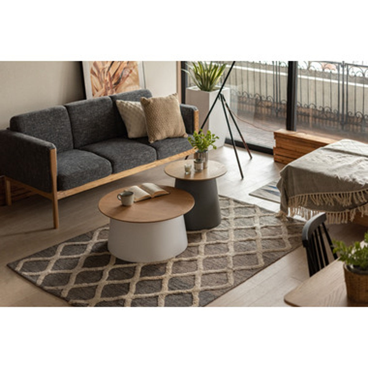 ラウンドテーブル L PT-991WH