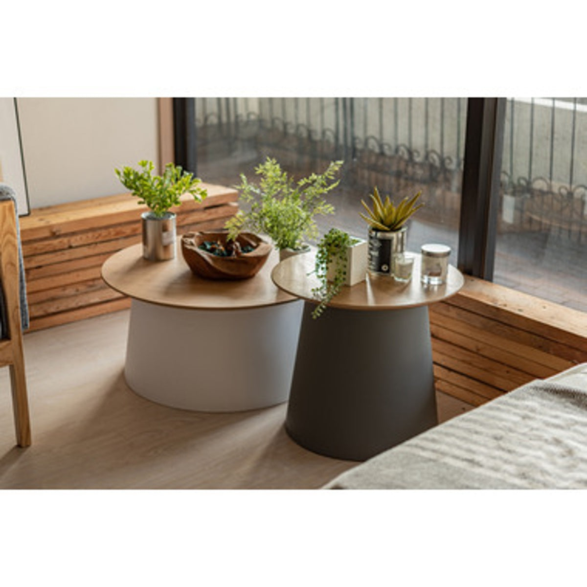 ラウンドテーブル L PT-991WH