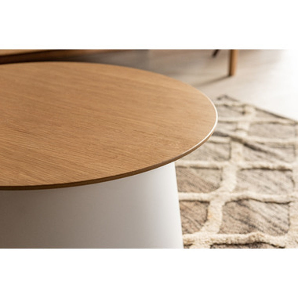 ラウンドテーブル L PT-991WH