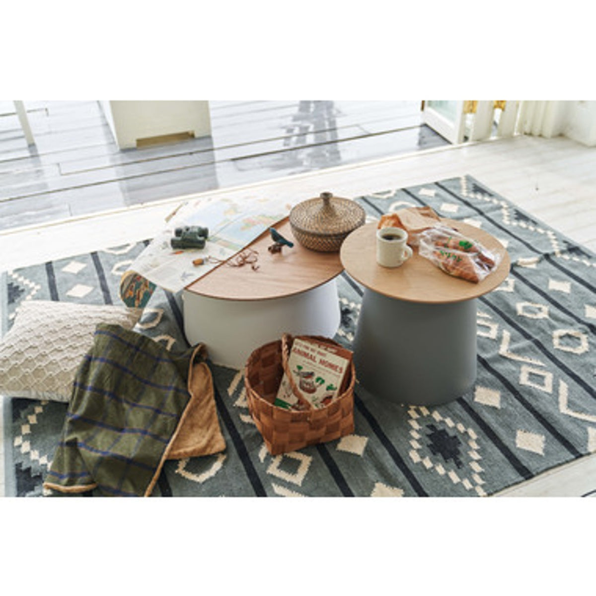 ラウンドテーブル L PT-991WH