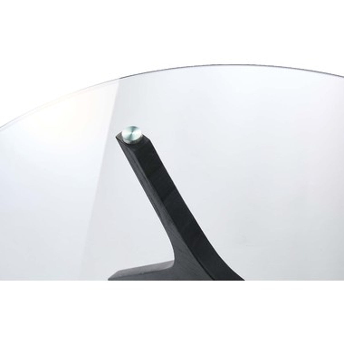 ラウンドガラステーブル RTO-112BK