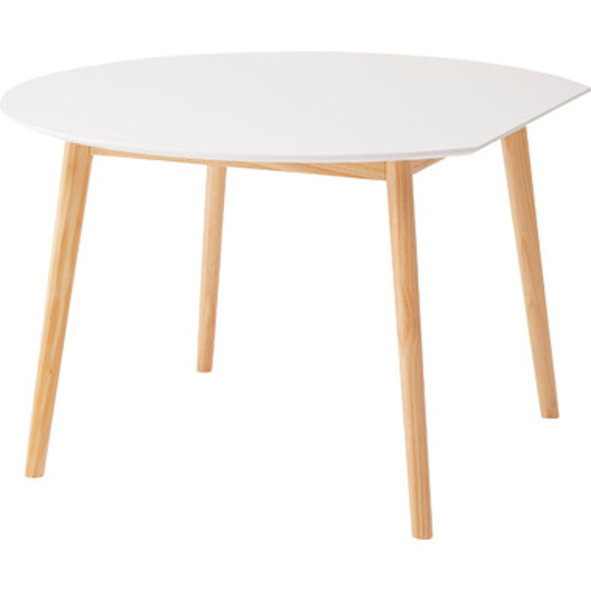 変形 ラウンドテーブル TAP-003WH