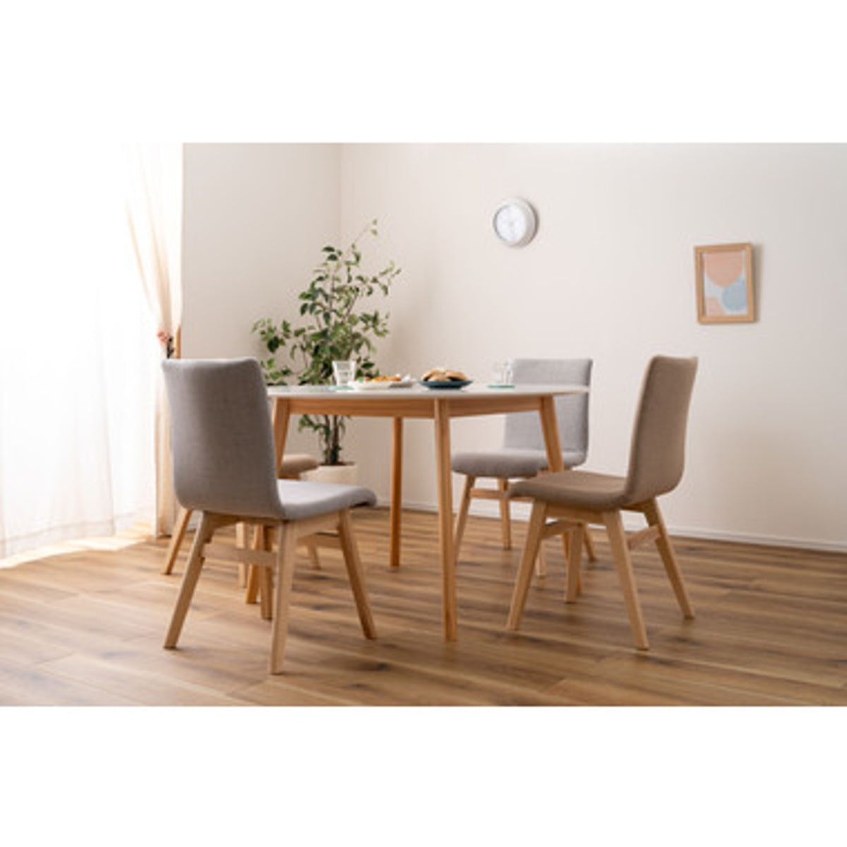 変形 ラウンドテーブル TAP-003WH