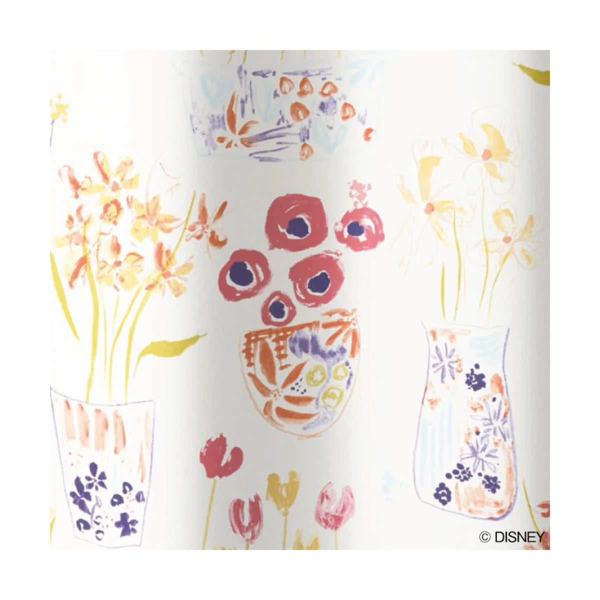 DISNEY MICKEY / Flower vase Mickey with Minnie　M-1185ピンク